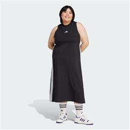 ESSENTIALS 3-STRIPES LONG RACERBACK DRESS (PLUS SI (9000217440-22872) ADIDAS