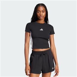 ESSENTIALS 3-STRIPES SLIM BABY TEE (9000216893-22872) ADIDAS