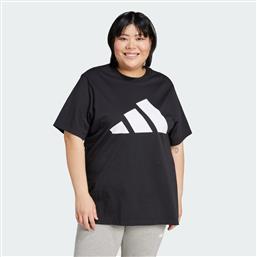 ESSENTIALS BIG LOGO COTTON TEE (PLUS SIZE) (9000217435-22872) ADIDAS