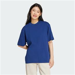 ESSENTIALS CONTEMPORARY LOGO BOYFRIEND TEE (9000216966-5123) ADIDAS