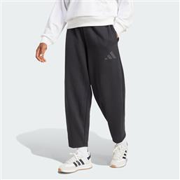 ESSENTIALS CONTEMPORARY LOGO FLEECE BARREL PANTS (9000216963-1469) ADIDAS