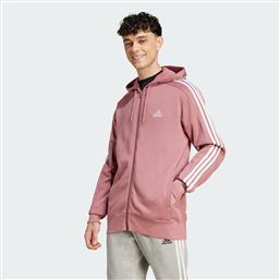 ESSENTIALS FRENCH TERRY 3-STRIPES FULL-ZIP HOODIE (9000196244-79336) ADIDAS