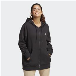 ESSENTIALS LINEAR FULL-ZIP FRENCH TERRY HOODIE (PL (9000176199-22872) ADIDAS