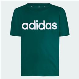 ESSENTIALS LINEAR LOGO COTTON SLIM FIT TEE (9000221702-70997) ADIDAS