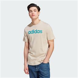 ESSENTIALS SINGLE JERSEY LINEAR EMBROIDERED LOGO ΑΝΔΡΙΚΟ T-SHIRT (9000198396-69529) ADIDAS