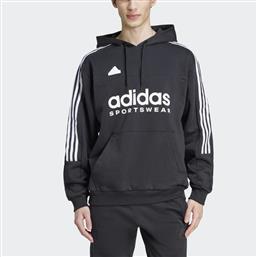 HOUSE OF TIRO FLEECE ΑΝΔΡΙΚΗ ΜΠΛΟΥΖΑ ΜΕ ΚΟΥΚΟΥΛΑ (9000187733-1480) ADIDAS