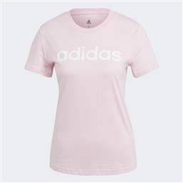 LOUNGWEAR ESSENTIALS SLIM LOGO ΓΥΝΑΙΚΕΙΟ T-SHIRT (9000166023-65708) ADIDAS