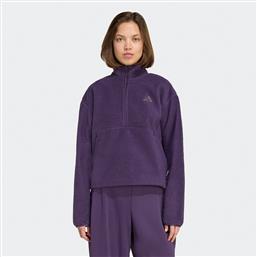 SHERPA FLEECE ΓΥΝΑΙΚΕΙΟ HALF-ZIP ΦΟΥΤΕΡ (9000237150-87131) ADIDAS