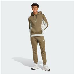 SPORTSWEAR FLEECE COLORBLOCK HOODED TRACKSUIT (9000220711-66178) ADIDAS