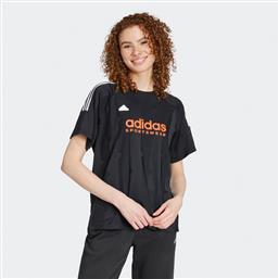 TIRO CUT 3-STRIPES JACQUARD BOYFRIEND ΓΥΝΑΙΚΕΙΟ T-SHIRT (9000187871-1469) ADIDAS