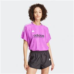 TIRO CUT 3-STRIPES JACQUARD BOYFRIEND ΓΥΝΑΙΚΕΙΟ T-SHIRT (9000187872-78136) ADIDAS