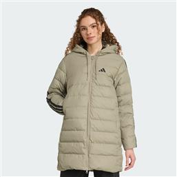 W ESSENTIALS CLIMAWARM 3-STRIPES LIGHT DOWN HOODED (9000253564-66202) ADIDAS