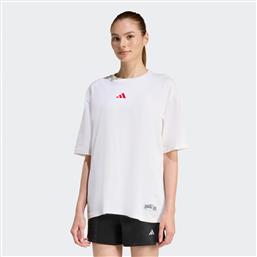 W MINI EMBROIDERY OVERSIZED GRAPHIC T-SHIRT (9000259451-85288) ADIDAS