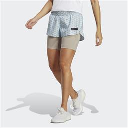 X MARIMEKKO RUN ICON 3 BAR LOGO 2-IN-1 ΓΥΝΑΙΚΕΙΟ ΣΟΡΤΣ ΓΙΑ ΤΡΕΞΙΜΟ (9000137532-67059) ADIDAS