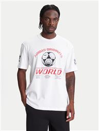T-SHIRT 90S FOOTBALL GRAPHIC JX3065 ΛΕΥΚΟ REGULAR FIT ADIDAS