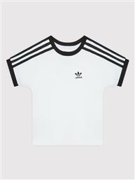 T-SHIRT ADICOLOR 3-STRIPES HK2912 ΛΕΥΚΟ LOOSE FIT ADIDAS