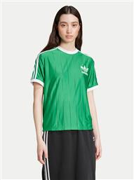 T-SHIRT ADICOLOR 3-STRIPES IY7227 ΠΡΑΣΙΝΟ LOOSE FIT ADIDAS