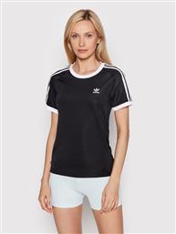 T-SHIRT ADICOLOR CLASSICS 3-STRIPES HM6411 ΜΑΥΡΟ SLIM FIT ADIDAS