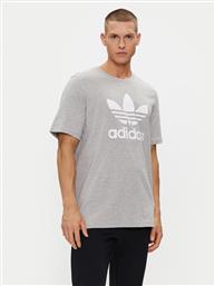 T-SHIRT ADICOLOR CLASSICS TREFOIL T-SHIRT IA4817 ΓΚΡΙ REGULAR FIT ADIDAS