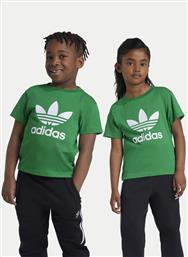 T-SHIRT ADICOLOR TREFOIL IY4013 ΠΡΑΣΙΝΟ REGULAR FIT ADIDAS