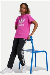 T-SHIRT ADICOLOR TREFOIL IY7419 ΡΟΖ REGULAR FIT ADIDAS