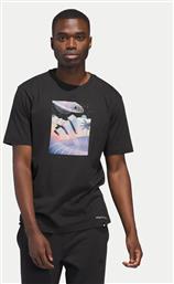 T-SHIRT ALL DAY I DREAM ABOUT SUMMER JI9417 ΜΑΥΡΟ REGULAR FIT ADIDAS