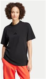 T-SHIRT ALL SZN IX3808 ΜΑΥΡΟ LOOSE FIT ADIDAS από το MODIVO