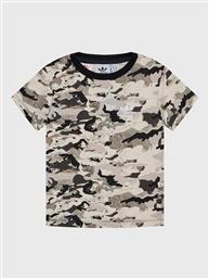 T-SHIRT ALLOVER HK0276 ΜΠΕΖ REGULAR FIT ADIDAS