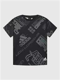 T-SHIRT ARKD3 ALLOVER PRINT HD6869 ΜΑΥΡΟ RELAXED FIT ADIDAS