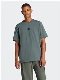 T-SHIRT CITY ESCAPE IN3709 ΠΡΑΣΙΝΟ LOOSE FIT ADIDAS