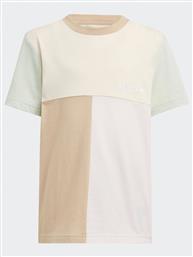 T-SHIRT COLOURBLOCK T-SHIRT HK9819 ΜΠΕΖ REGULAR FIT ADIDAS
