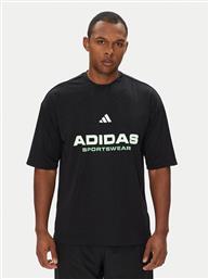 T-SHIRT COMMON GOAL JM1752 ΜΑΥΡΟ LOOSE FIT ADIDAS