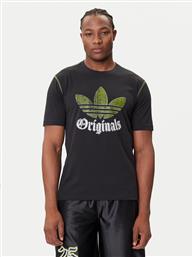 T-SHIRT DISTRESSED GRAPHIC JY2761 ΜΑΥΡΟ REGULAR FIT ADIDAS