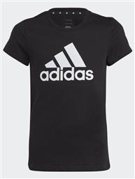 T-SHIRT ESSENTIALS BIG LOGO COTTON T-SHIRT IC6120 ΜΑΥΡΟ SLIM FIT ADIDAS