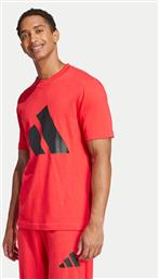 T-SHIRT ESSENTIALS BIG LOGO JE8934 ΚΟΚΚΙΝΟ REGULAR FIT ADIDAS