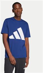 T-SHIRT ESSENTIALS BIG LOGO JE8940 ΣΚΟΥΡΟ ΜΠΛΕ REGULAR FIT ADIDAS