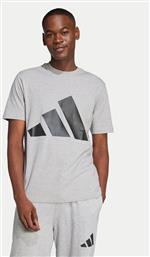 T-SHIRT ESSENTIALS BIG LOGO JE8948 ΓΚΡΙ REGULAR FIT ADIDAS