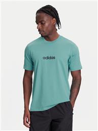 T-SHIRT ESSENTIALS LINEAR JX5707 ΤΥΡΚΟΥΑΖ REGULAR FIT ADIDAS