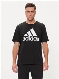 T-SHIRT ESSENTIALS SINGLE JERSEY BIG LOGO T-SHIRT IC9347 ΜΑΥΡΟ REGULAR FIT ADIDAS
