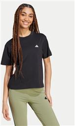 T-SHIRT ESSENTIALS SMALL LOGO JH3690 ΜΑΥΡΟ SLIM FIT ADIDAS