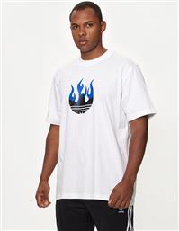 T-SHIRT FLAMES LOGO IS2944 ΛΕΥΚΟ LOOSE FIT ADIDAS