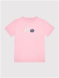 T-SHIRT FLOWER PRINT HF7466 ΡΟΖ REGULAR FIT ADIDAS