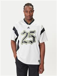 T-SHIRT FOOTBALL JY2762 ΛΕΥΚΟ OVERSIZE ADIDAS