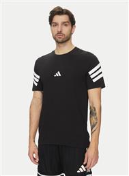 T-SHIRT FUTURE ICONS 3-STRIPES JD4877 ΜΑΥΡΟ REGULAR FIT ADIDAS