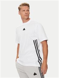 T-SHIRT FUTURE ICONS 3-STRIPES JJ4159 ΛΕΥΚΟ REGULAR FIT ADIDAS