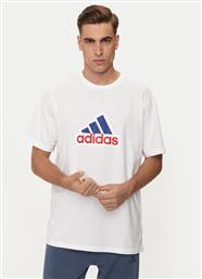 T-SHIRT FUTURE ICONS BADGE OF SPORT IS3234 ΛΕΥΚΟ LOOSE FIT ADIDAS από το MODIVO