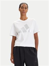 T-SHIRT HOLIDAY METALLIC GRAPHIC JM4427 ΛΕΥΚΟ REGULAR FIT ADIDAS