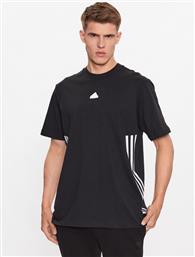 T-SHIRT IN1611 ΜΑΥΡΟ LOOSE FIT ADIDAS από το MODIVO