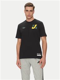 T-SHIRT JAMAICA VRCT JE5331 ΜΑΥΡΟ REGULAR FIT ADIDAS