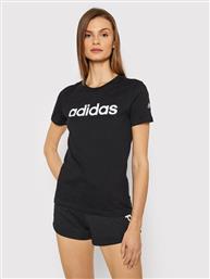 T-SHIRT LOUNGEWEAR ESSENTIALS LOGO GL0769 ΜΑΥΡΟ SLIM FIT ADIDAS